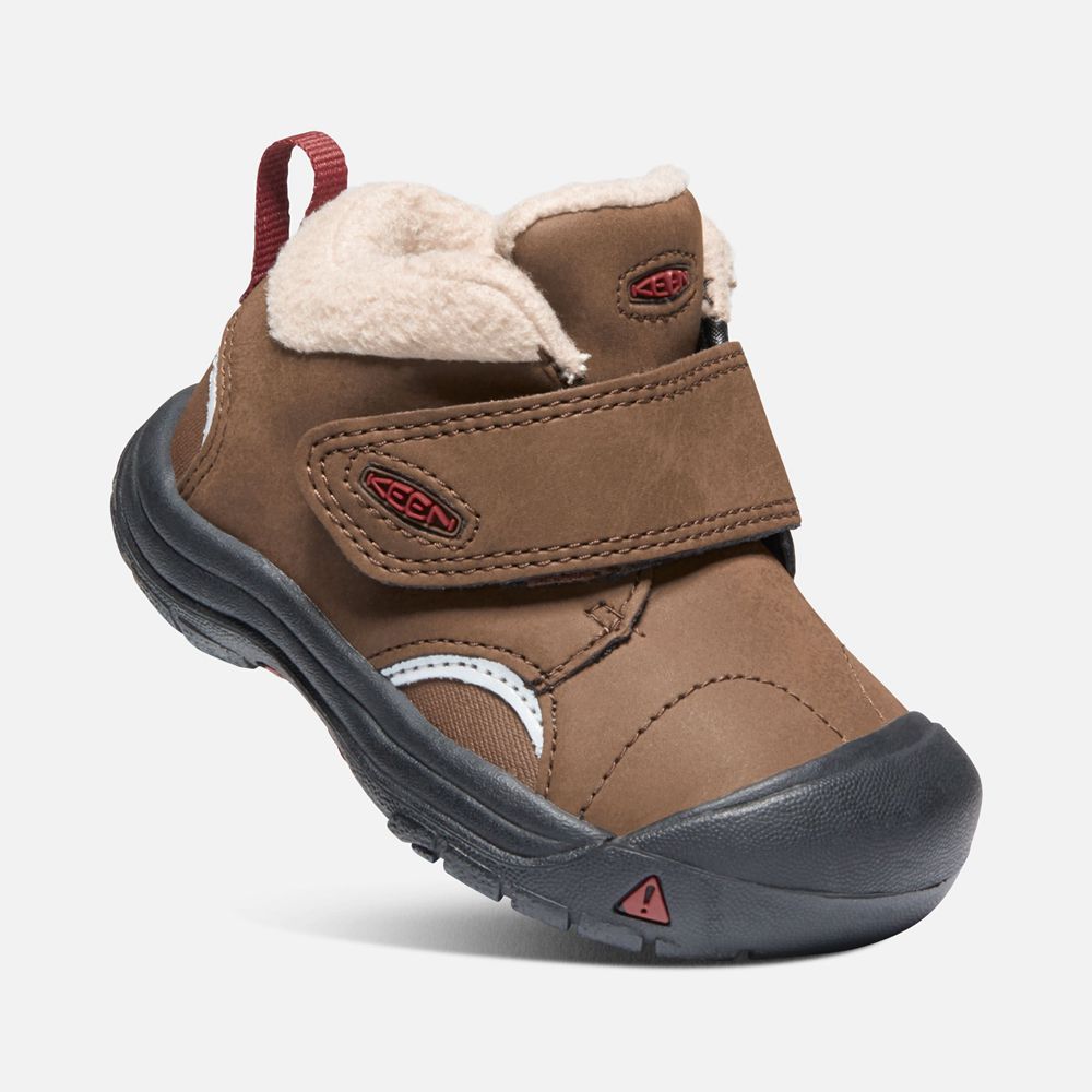 Bottes À Enfiler Keen Enfant Marron | Kootenay Iii Boots | VBPFT-3052